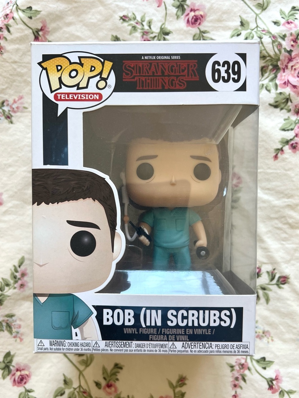 (Excellent condition) | Stranger Things Bob #639 Funko Pop Vinyl Figure